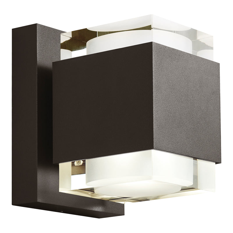 Voto 8" Outdoor Wall Sconce in Bronze