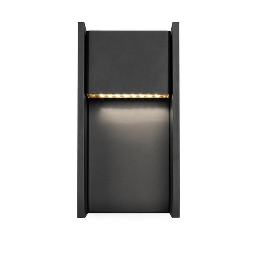 Zur 18" Outdoor Wall Sconce in Black