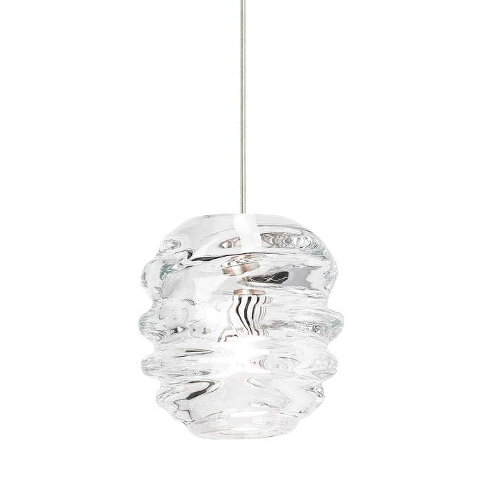 Audra Pendant in Satin Nickel