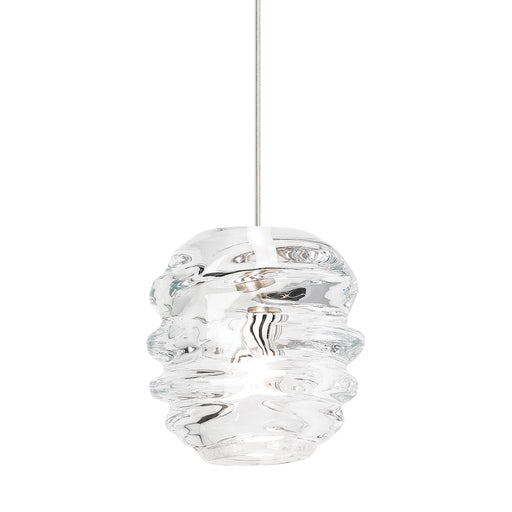 Audra Pendant in Satin Nickel