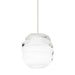 Audra Pendant in Satin Nickel