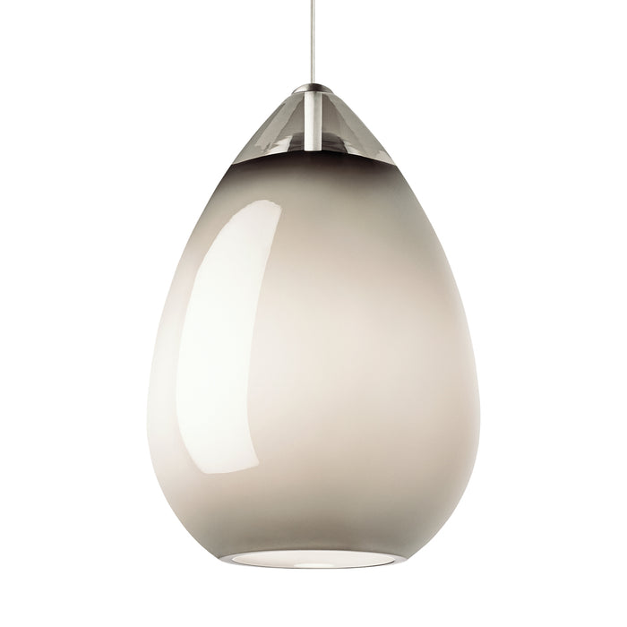 Alina Grande Pendant in Satin Nickel
