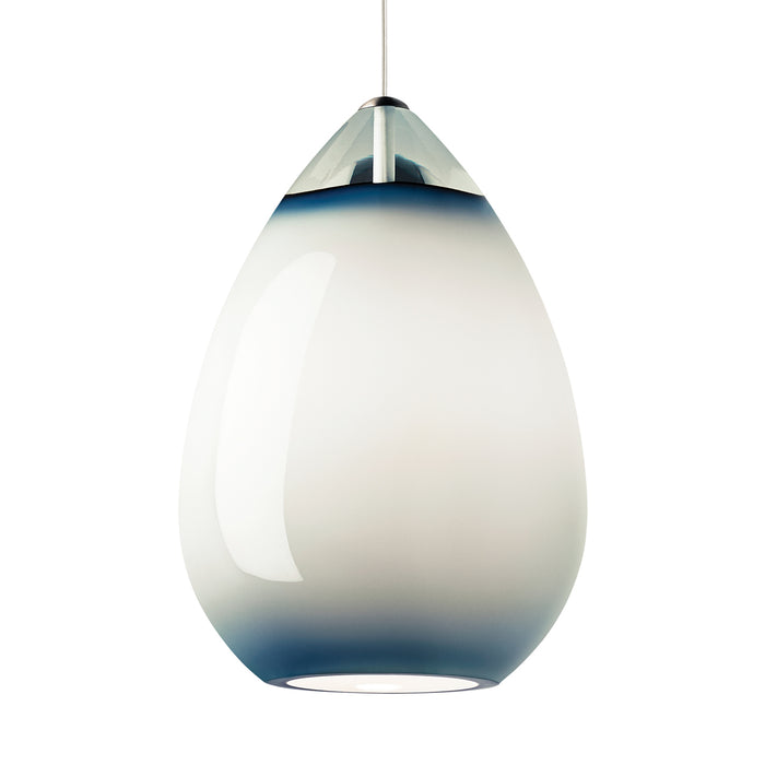 Alina Grande Pendant in Satin Nickel