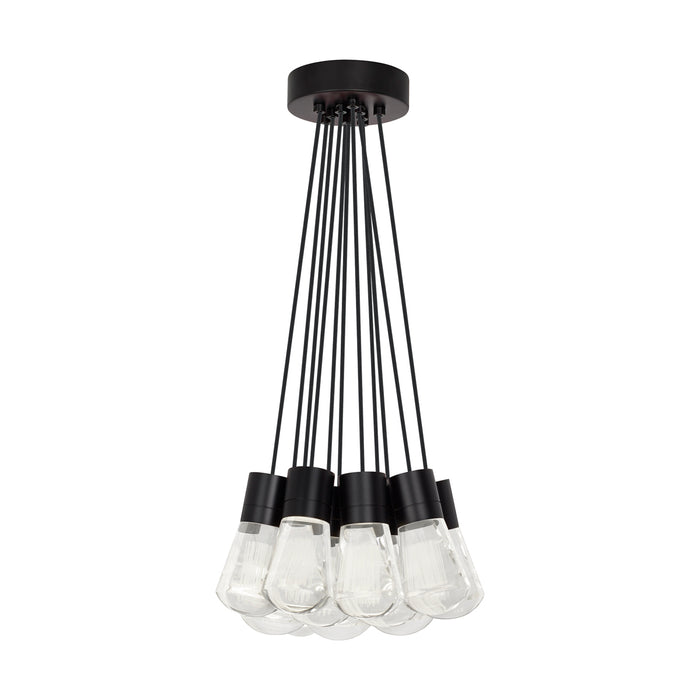 Alva 11-Light Pendant in Black