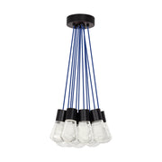 Alva 11-Light Pendant in Black