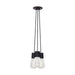 Alva 3-Light Pendant in Black