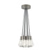Alva 7-Light Pendant in Satin Nickel