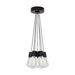 Alva 7-Light Pendant in Black