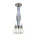 Alva 7-Light Pendant in Satin Nickel