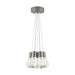 Alva 7-Light Pendant in Satin Nickel