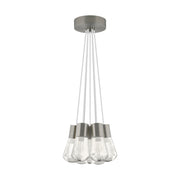 Alva 7-Light Pendant in Satin Nickel