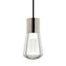 Alva Pendant in Satin Nickel