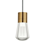 Alva Pendant in Aged Brass