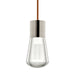 Alva Pendant in Satin Nickel