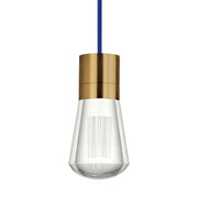Alva Pendant in Aged Brass