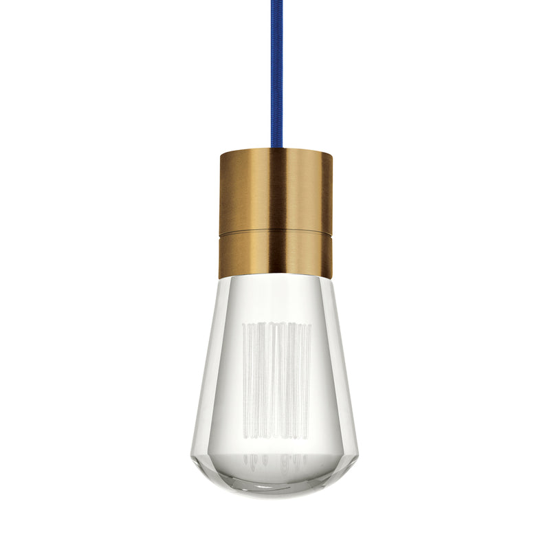 Alva Pendant in Aged Brass