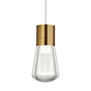 Alva Pendant in Aged Brass