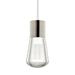 Alva Pendant in Satin Nickel
