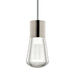 Alva Pendant in Satin Nickel