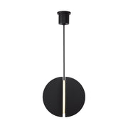 Bau 18" Pendant in Nightshade Black
