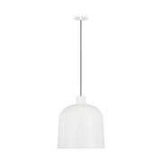 Foundry Pendant in Matte White