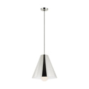 Joni Pendant in Polished Nickel