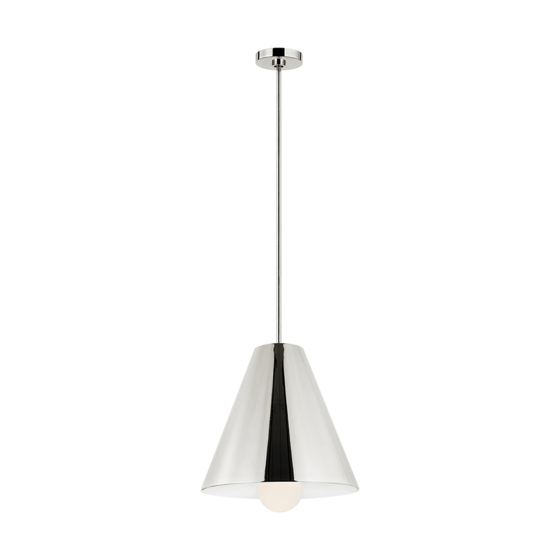 Joni Pendant in Polished Nickel