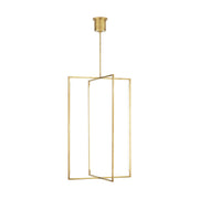 Kenway 42" Pendant in Natural Brass