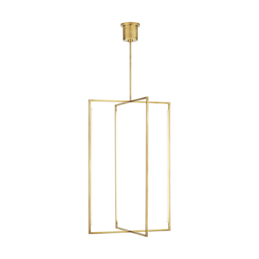 Kenway 42" Pendant in Natural Brass