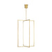 Kenway 42" Pendant in Natural Brass
