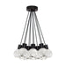 Mina 11-Light Pendant in Black