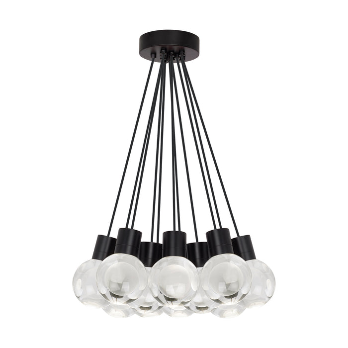 Mina 11-Light Pendant in Black