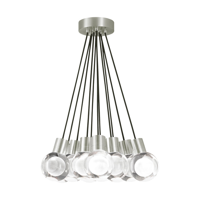 Mina 11-Light Pendant in Satin Nickel