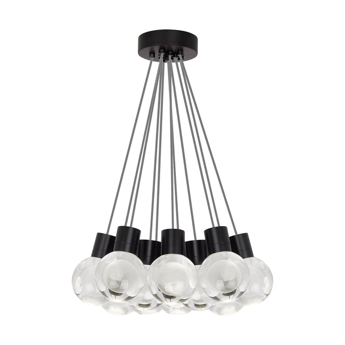 Mina 11-Light Pendant in Black