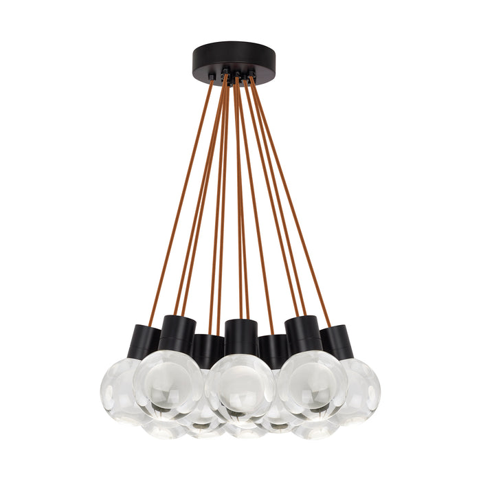 Mina 11-Light Pendant in Black