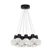 Mina 11-Light Pendant in Black