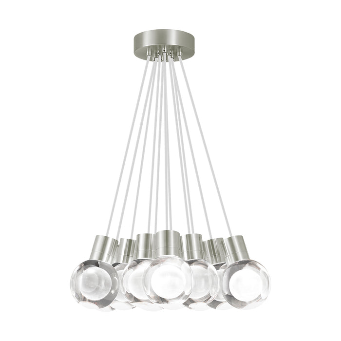 Mina 11-Light Pendant in Satin Nickel