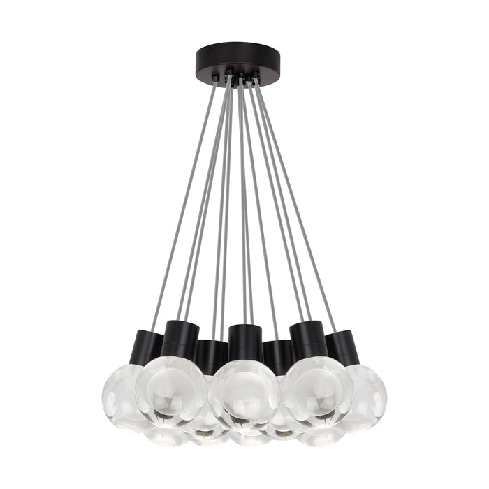 Mina 11-Light Pendant in Black