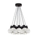 Mina 11-Light Pendant in Black