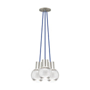 Mina 3-Light Pendant in Satin Nickel