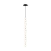 Orbet 13-Light Pendant in Nightshade Black