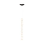 Orbet 9-Light Pendant in Nightshade Black