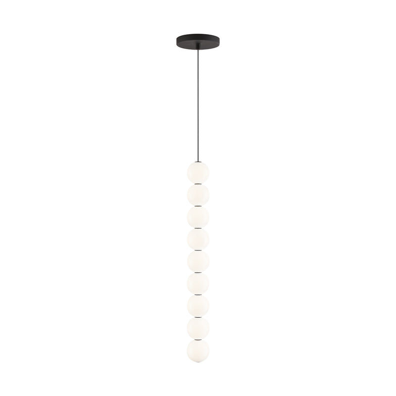 Orbet 9-Light Pendant in Nightshade Black