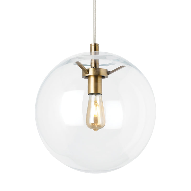Palona Pendant in Aged Brass