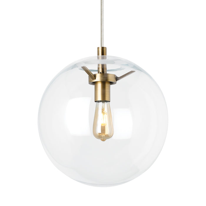 Palona Pendant in Aged Brass