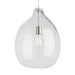 Quinton Pendant in Satin Nickel