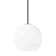 Sedona Medium Pendant in Aged Brass