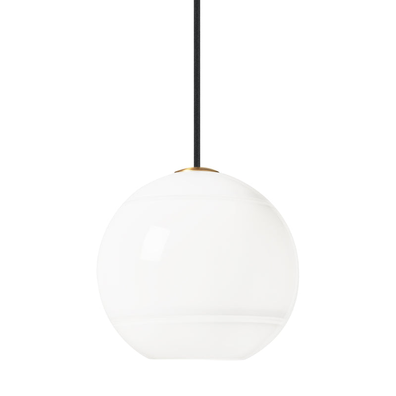 Sedona Medium Pendant in Aged Brass