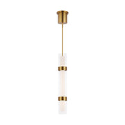 Wit Pendant in Aged Brass