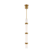 Wit Pendant in Aged Brass